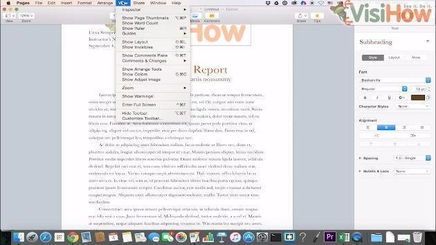 word for mac live word count